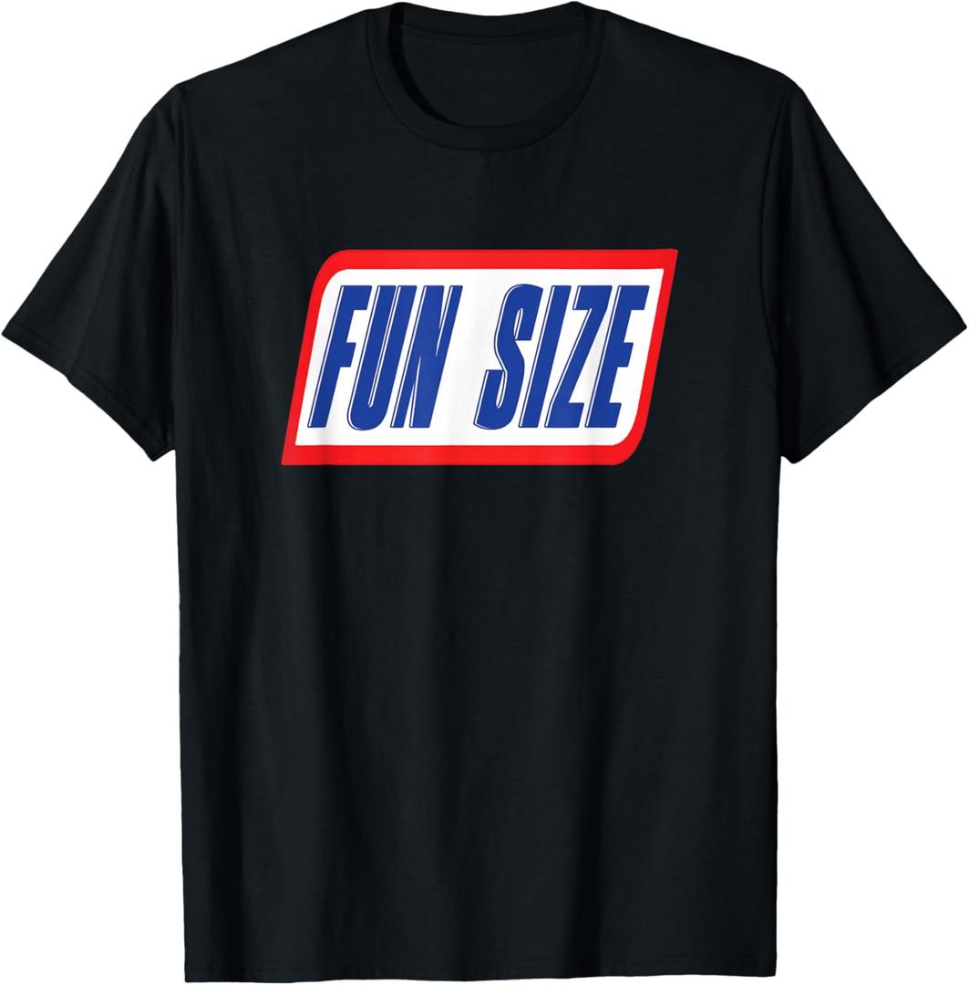 Fun Size - Candy Bar Style Label T-Shirt,Small