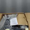 Artist hand Salon Chair for Hair Stylist, Comfortable Barber Chair Hydraulic Pump Stylist Chairs for Salon with Extra Wide Seat, Spa Beauty Equipment for Hair Stylists for Barbershop and Home (Style 3, Black)