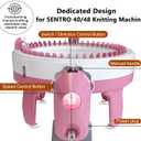 Electric Knitting Machine Adapter for Sentro 40 & 48 Knitting Machine, Automatic Electric Adapter for Crochet Machine, Knitting Machines Accessories