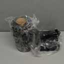 Electric Tea Kettle, INTASTING Glass Electric Kettle with tea Infuser and Precise knob temperature control, 1200W Fast Heating, BPA-Free, Easy to Clean, 1 Liter (Dark Gray)