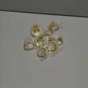 KPOSIYA Set of 20 Leaf Napkin Rings Metal Gold Napkin Holder Table Napkin Rings for Dinning Table Parties Everyday (Ye Zi-Gold 20)