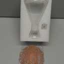 HAIZEEN 4 oz / 125 ml Glass All-Purpose Cruet, Glass Oil Decanter and Cruet (Cone-4 oz, Smooth surface)