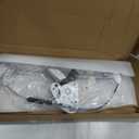 Rear Right Passenger Side Power Window Regulator with Motor Assembly Compatible for Honda Accord 2003-2007 Replacement 72710-SDA-A01, 72710-SDC-A01, 748-045