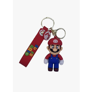 TCB Creations Mario 3D Game Character Figure Silicone Charm Keychain