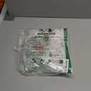 Noubeau Toddler Baby Girl Christmas Dress Star Sequin Layered Green Tutu Dresses Pompom Cake Smash Xmas Clothes (4-5T, White)