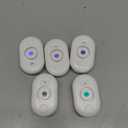 5 Pack Water Leak Detectors for Home, 100dB Water Sensor Alarm for Basement, WD60 Flood Leakage Detection Devices for Pipe/Drain/Sink/Faucet Drip,Floor Flooding in Bathroom/Kitchen/Toilet/Laundry Room (White)
