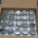 Cedilis 20 Pack 4oz Mini Mason Jars with Airtight Lids, Jelly Jars, Glass Jars for Jam, Honey, Wedding Favors, Shower Favors