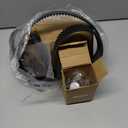 Engine Timing Belt Kit with Water Pump Compatible with 2001-2010 Highlander Camry Sienna Solara Lexus ES300 RX330 3.0L 1MZFE/ 3.3L 3MZFE V6 DOHC 24V # TKT-026