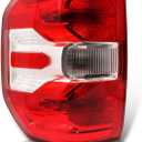 Driver Side Halogen Tail Light Assembly Compatible with 2022 2023 2024 Maverick XL XLT Rear Brake Lamp Taillight FO2800288 NZ6Z-13405-A (Left)