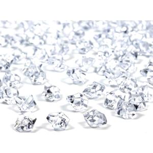 820 PCS Clear Fake Ice,0.43x0.55 Inch,1.1 lbs Acrylic Crystal Gemstones for Decoration, Photography, Vase Filling, and Parties,Non-Toxic and Reusable