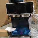 AMZCHEF Espresso Machine with Grinder, Latte & Cappuccino for Home Use