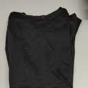 Black Dress With Zipper Down Back  Size: L 