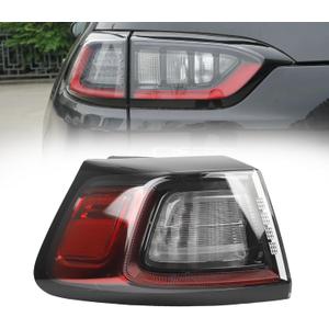 Dasbecan Driver Left Side Tail Light Compatible with 2019-2023 Jeep Cherokee LED Rear Taillight Replace# CH2804119 68275959AF