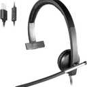 Logitech USB Headset Mono H650e, Black
