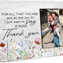 Thank You Gifts Picture Frame,Thank You Gifts For Women, Bestie Gifts for Women, Friendship Gifts for Women Friends, for All That You Are and All That You Do Photo Frame 4x6