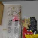 ZJDHPTY Red Yellow and Black Balloon Stand Centerpiece Table Decorations for Mouse Birthday Movie Night Party Decorations(Red yellow black set4)