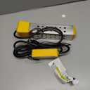 2000W Immersion Water Heater, Portable Electric Bucket Heater with Digital LCD Thermometer & Temperature Control, UL Certified for Fast Heating in Buckets, Bathtubs, Hot Tubs, Pools, Pet Bath (Yellow)