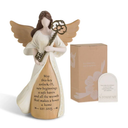 Retirement Gift for Woman, Happy Retirement Gifts for Women Men Teacher Nurse Friend Coworker, Goodbye Farewell Retired Gifts, 6" Retirement Angel Figurine