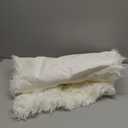 Kopal Genuine Australian Sheepskin Rug, Real Lambskin Area Rug, 2x3 ft Single Pelt, Natural White