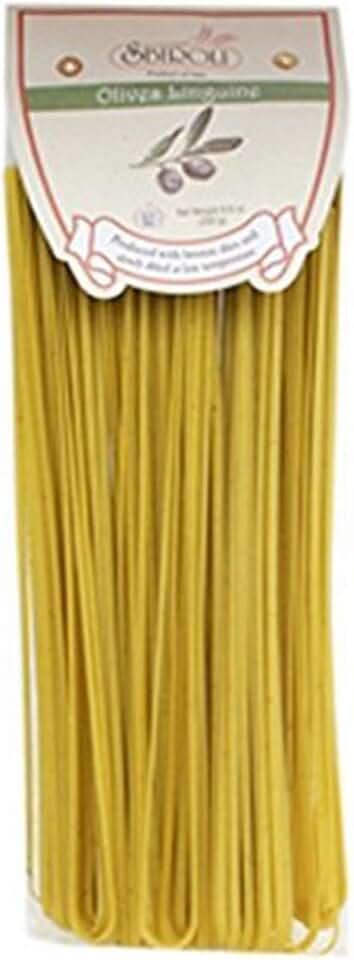 SBIROLI Linguine Olive Flavor, 8.8 Ounce