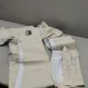 PrinceDeco Blackout Curtains for Bedroom 100% Black Out Curtains 54 Inch Long Anti Rust Grommet Thermal Insulated Drapes Privacy Protection 2 Panels Set,52" W x 54" L,Natural