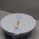 Pyrex Colors Tinted Large Glass Mixing Bowls With Lids, Nesting Space Saving Set of Bowls For Prepping and Baking, 4.5QT