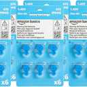 Amazon Basics 60-Pack Hearing Aid Size 675 Zinc-Air Batteries, 1.45 Volt, Blue Tab, 4-Year Shelf Life, Child-Safe Package (Use Scissors to Open)