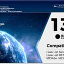 134X W1340X High Yield Compatible for HP134X W1340X 134A Toner Cartridges Compatible with HP Laser Jet M209dw M211dw Laser Jet MFP M233dw M234dw M234sdw Printers, 2Pack, Black