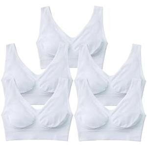 Hiking Gril Women's Comfort Wirefree Bralette Unpadded Sleep Yoga Bra, L