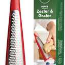 OTOTO Grater - Stainless Steel, BPA Free, Dishwasher Safe, Fun Kitchen Gadget, Vegetable Shredder, Cute Kitchen Gifts & Accessories (Pepito Gnome Grater, Red)