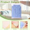 150 Pcs Clear Zipper Apparel Bag, 13.8x9.7inch Frosted Zipper Clothing Storage Bag, Thick Plastic Frosted Clothes Travel Bags, Clothing Package Bags for Shipping Shirt Underwear, No Vent Hole