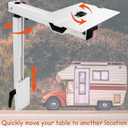 Removable Swivel Table Legs for The Campervan RV Recreational Vehicle or yatch