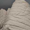 ROARINGWILD Beige Cream Tan King Size Quilt Bedding Sets with Pillow Shams, Lightweight Soft Bedspread Coverlet, Quilted Blanket Thin Comforter Bed Cover for All Season, 3 Pieces, 104x90 inches