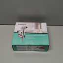 BARROCK Handheld Bidet Sprayer for Toilet, Stainless Steel Metal Made Baby Cloth Diaper Spraying Kit, Bathroom Toilet Bidet Attachment Set for Bathing Pets and Feminine Hygiene, Chrome and White