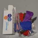 Kerecsen Reading Glasses 5 Pairs Fashion Ladies Readers Spring Hinge with Pattern Print Eyeglasses for Women (Mix Color -9, 2.75)