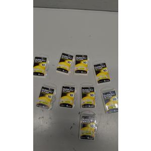 Duracell Activair Hearing Aid Batteries: Size 10 (4 Batteries) 10 pack