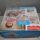 Fisher-Price Portable Baby Chair Sit-Me-Up Floor Seat with Developmental Toys & Machine Washable Seat Pad, Rainbow Showers