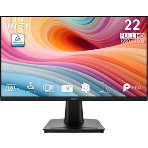 MSI PRO MP225 E12VL, 22-inch IPS 1920 x 1080 (FHD) Computer Monitor, 120Hz, Adaptive-Sync, HDMI, Video Port, VESA Mountable, Tilt, 1ms, Black