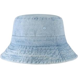 Hot Summer Bucket Hat - Trendy Cotton Sun Hat for Beach, Golf, Fishing - Fun Outdoor Vacation Boonie for Men and Women