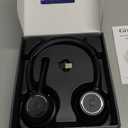 (2026 Upgraded) Wireless Headset with Mic for Work, Bluetooth Headset with Noise Canceling Microphone, Wireless Headphones with Mic and USB Dongle and Mute, Fit for Computer/PC/Teams (Black)