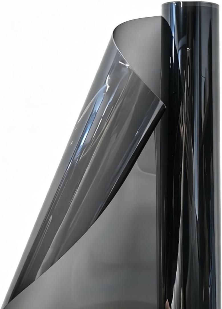25% VLT Window Tint Film Roll, 20IN x 20FT, 2-PLY Balanced Dark Privacy Tint for Cars, Heat Insulation, UV Blocking, Anti-Scratch, Easy DIY for Trucks SUVs Sedans