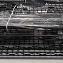 3 Tier Heavy Duty Rolling Utility Cart,18" D x 23.8" W x 36.6" H Rolling Carts with Wheels,Commercial Grade Metal with Handle Bar & Shelf Liner,Trolley Serving Storage Cart for Kitchen Black