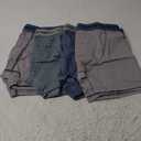 Pair of Thieves Soft Cotton Boxer Briefs for Men Pack (4 Pack) - Tagless Mens Underwear for All-Day Comfort and Support - X-Large - Grey/ Denim