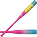 Easton | 2025 | Hype FIRE Baseball Bat | USSSA | -5 / -8 / -10 Drop | 2 3/4" Barrel | 2 Pc. Composite (Blue / Pink)