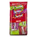 Wrigley's Skittles Fun Size Original, Wild Berry, and Sour Chewy Individually Wrapped Stocking Stuffers Christmas Candy Variety Pack, 26.46 Oz Bulk Bag (EXP 06/30/26)
