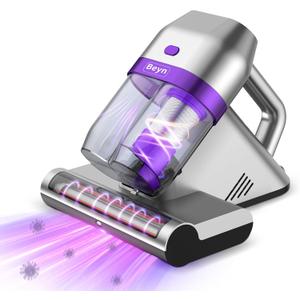 Bed Vacuum Cleaner, Mattress Vacuum Cleaner with UV & Ultrasonic, 16Kpa Suction Handheld Bed Vacuums with High Heating Tech, Effectively Clean Up Bed, Sofas, Pillows, Carpets, 500W(Corded)
