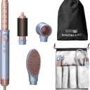 INFINITIPRO by CONAIR DigitalAIRE Multi Hair Styler, Air Styling System for Curls, Waves, Blowouts & Volume, 4 Attachments to Personalize Your Look Plus Storage Bag, Light Blue (1 Count( Pack of 1))