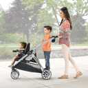 Chicco BravoFor2 Standing/Sitting Double Stroller - Iron, Black/Grey, Mfd: 11/2025