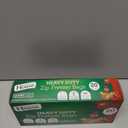 Zip HD Freezer Bags Quart Size, 20 Count, Case of 480 (24 packs x 20)