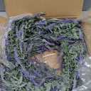 26'' Large Lavender & Eucalyptus Wreath for Front Door, Window - Artificial Eucalyptus Leaves Greenery Outdoor Wreath for Wedding Farmhouse Porch Wall Room Home Decor (Purple)